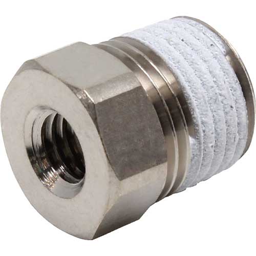 PISCO チューブフィッティング 延長継手ブッシュ おねじR1/8 めねじM5×0.8 PF01-M5