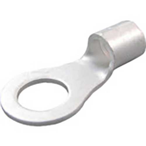 ニチフ 裸圧着端子 R形(50P) より線16.78〜26.66 外寸22mm スタッド径13mm R 22-12