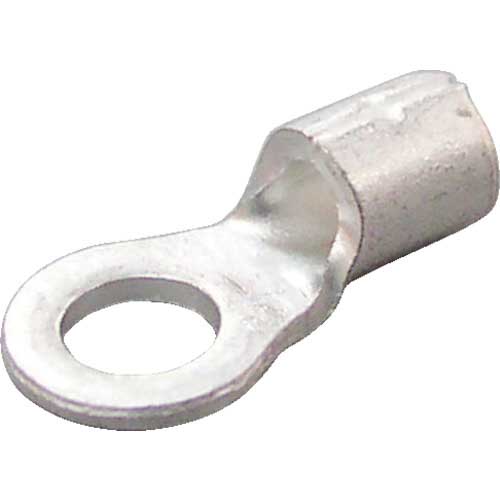 ニチフ 裸圧着端子 R形(100P)より線1.04〜2.63 外寸5.6 R 2-3.5N