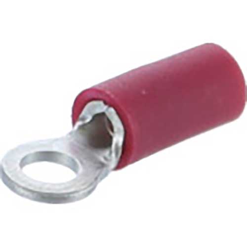 JST ビニル絶縁付丸型端子 ストレート形 100個入り