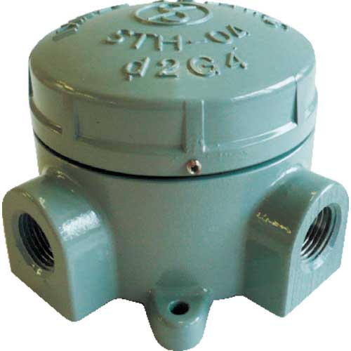 島田 アルミニウム合金鋳物 耐圧防爆構造ターミナルボックス(四方向) PF1/2 STH-04X-16