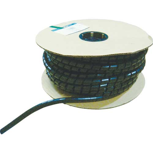 PANDUIT スパイラルラッピング 耐候性ナイロン66 黒 T38N-C0