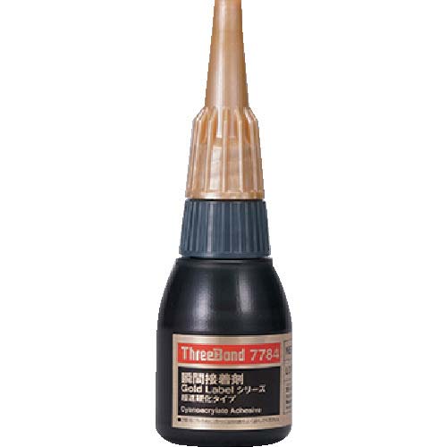 THREEBOND 【冷蔵品】瞬間接着剤 高機能・超速硬化タイプ TB7784 20g 無色〜淡黄色(7784AB)