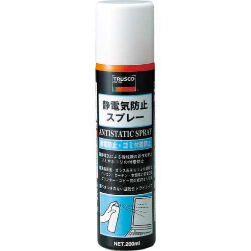 TRUSCO 静電気防止スプレー 200ml TC-SB200