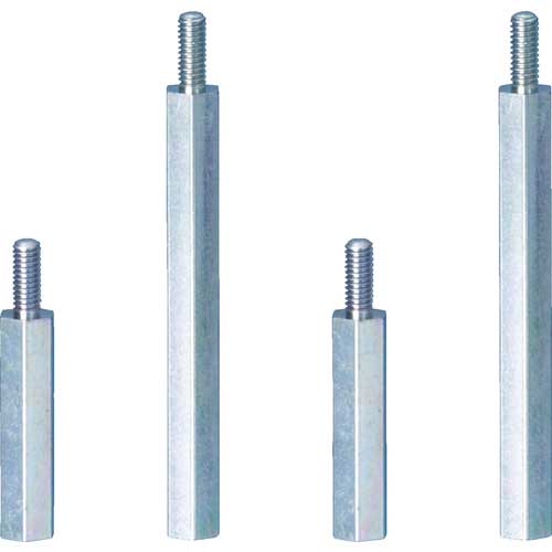 TRUSCO 六角サポーター 三価クロメート M3XL10 10個入 T-MK-310