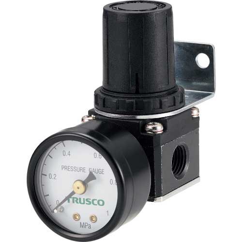 TRUSCO レギュレーター コンパクトタイプ 口径1/4 TP-3R21GB-8