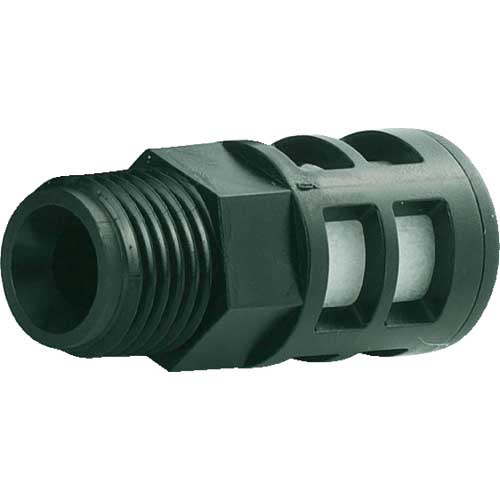 TRUSCO サイレンサー 消音器 口径Rc1/8 TP-SR01