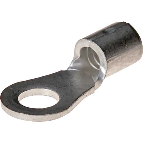 TRUSCO 裸圧着端子丸形φ6.4長さ20.0 (25個入) T-R3.5-6