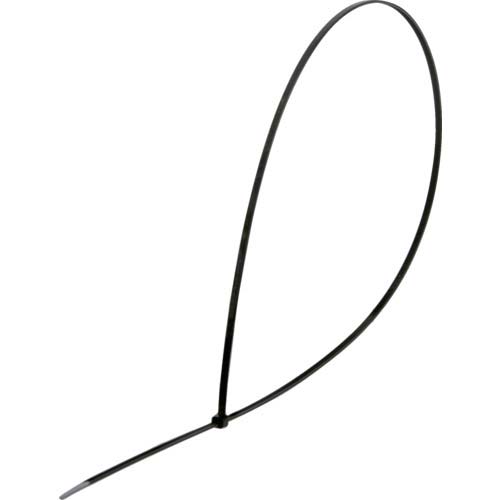 TRUSCO ケーブルタイ 幅3.6mmX250mm 最大結束Φ68 耐候性 TRCV-250MW