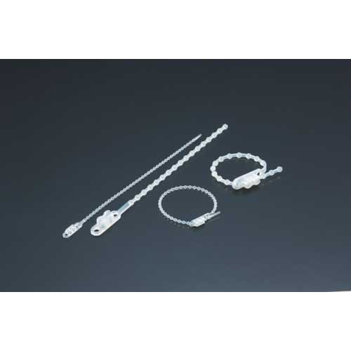 TRUSCO ダブルヘッドノットタイ 幅3.5mmX167mm最大結束φ41白 TRKTV-170E