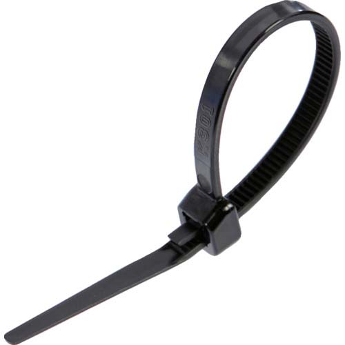 TRUSCO リリースタイ 幅4.7mmX200mm 最大結束Φ55 耐候性 TRRCV-200W