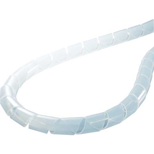 TYTON スパイラルチューブ (ポリエチレン製) 乳白 長さ50m TS-8