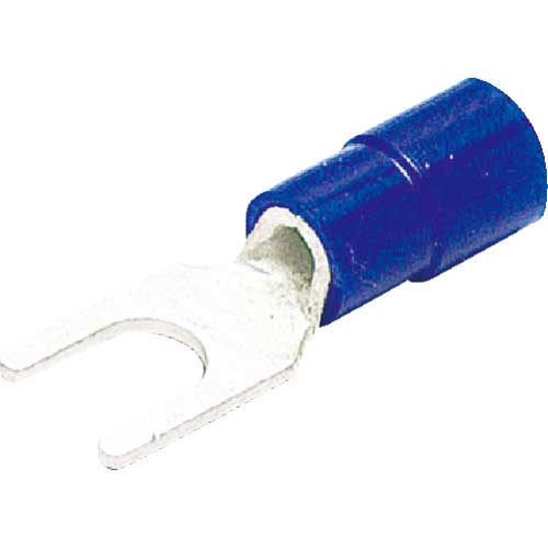 TRUSCO 環境配慮型絶縁被覆付圧着端子先開形φ3.7長さ21.3 (20個入) T-TMEX2Y-3.5