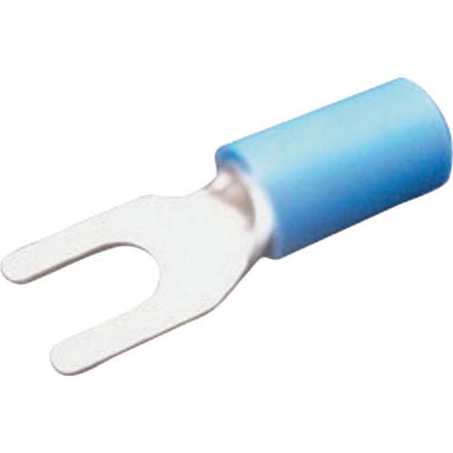 JST ビニル絶縁付角先開形端子(ストレート形) V2-N3A 100個入り