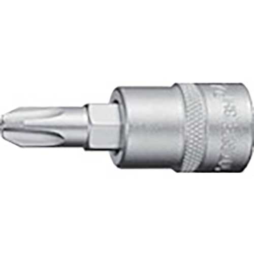 TONE ドライバービットソケット (+)No.4 差込角9.5mm 3H-P4