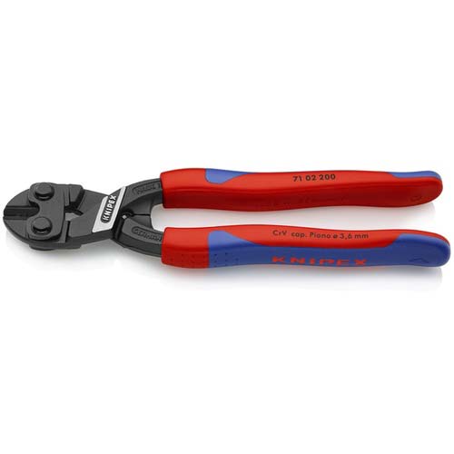 KNIPEX ミニクリッパー 200mm コンフォートハンドル 7102-200