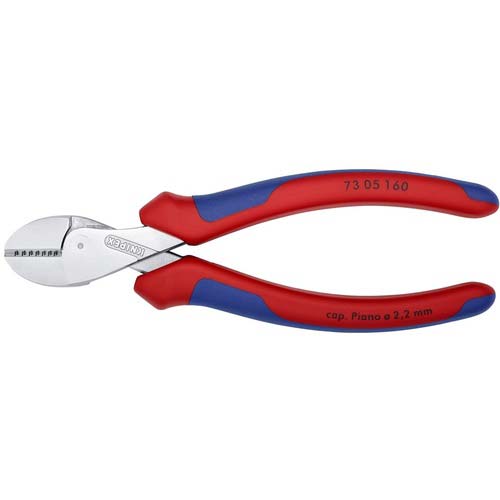 KNIPEX コンパクトニッパー X-CUT クロムメッキ仕上げ 7305-160