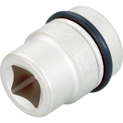 TONE インパクト用インナーソケット 差込角25.4mm 対辺寸法19mm 8A-19BA