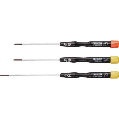 VESSEL マイクロドライバー (3本組) 9903