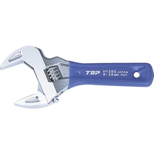 TOP 薄型軽量ワイドモンキレンチ ショートエコワイド HY