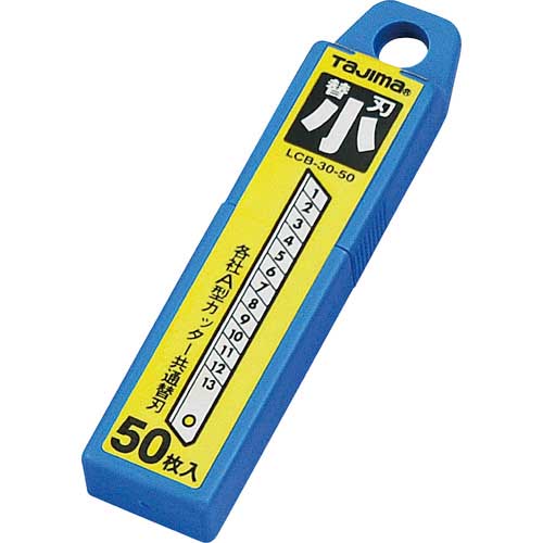 タジマ カッター替刃 小(A型カッター用替刃)50枚入 LB-30-50