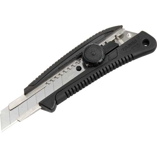 タジマ カッターナイフ ネジプロ グリ-L クリアケース入 LC561