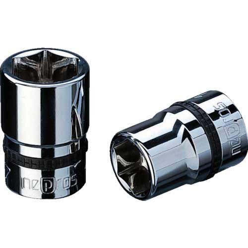 nepros 12.7sq.ソケット(六角) 対辺寸法10mm 全長28.5mm NB4-10