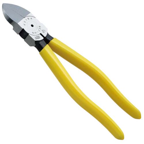 KEIBA 電工用薄刃ニッパー(刃部形状フラット) 200 NH-228