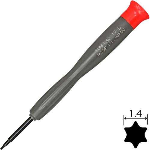 サンフラッグ 携帯電話用ドライバー 星型(T-4) NO17D