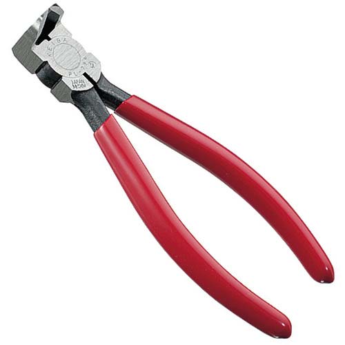 KEIBA プラスチック用ニッパー 90度タイプ(刃先形状フラット) 140 PL-796