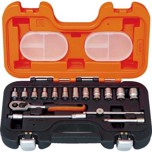 BAHCO インチソケットセット 1/4 差込角6.35mm S160AF