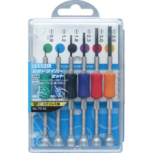 VESSEL 精密ドライバーセット TD