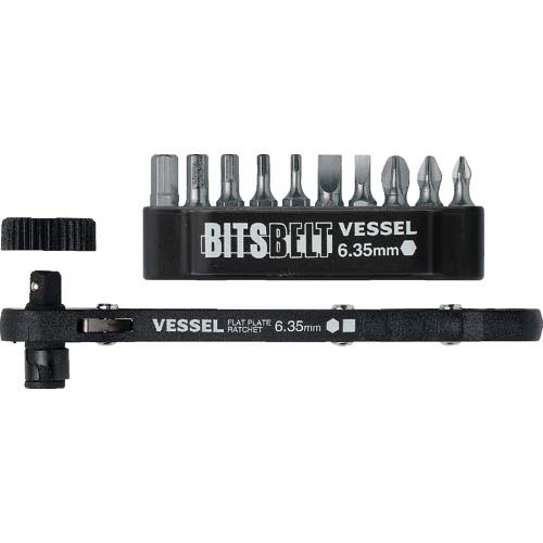 VESSEL 板ラチェット ドライバーセット No.TD