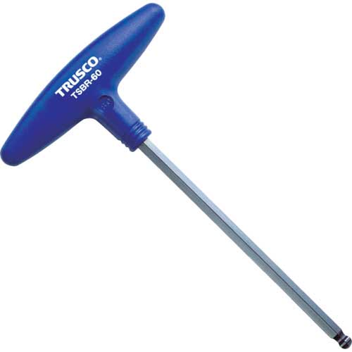TRUSCO T型ボールポイント六角棒レンチ TSBR