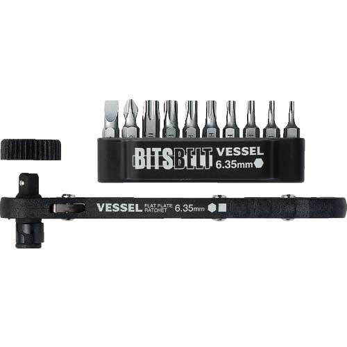 VESSEL トルクス板ラチェッドライバー No.TX-11(ビット10本組) TX-11