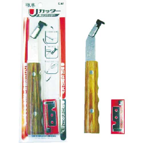 貝印刃物 U溝切り カッター本体(替刃5枚付) UC-28