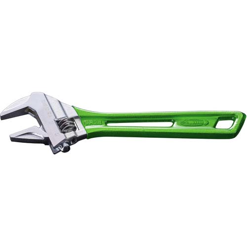 エビ ハイブリッドモンキーレンチ スケルトン グリーン 150mm UM24G