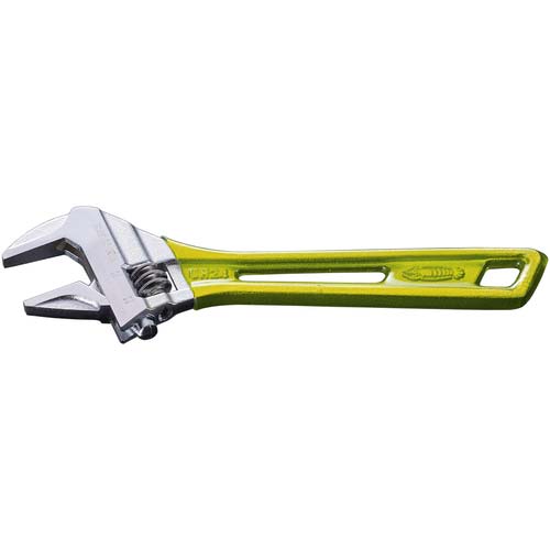 エビ ハイブリッドモンキーレンチ スケルトン イエロー 150mm UM24Y