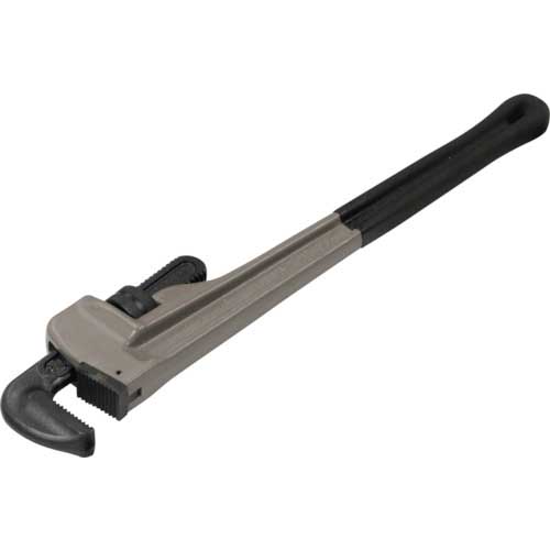 TONE パイプレンチ(アルミ製) 全長558mm 口開き100mm ALPW-600