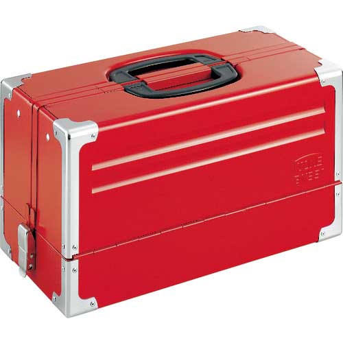 TONE ツールケース(メタル) V形3段式 433X220X240mm BX331
