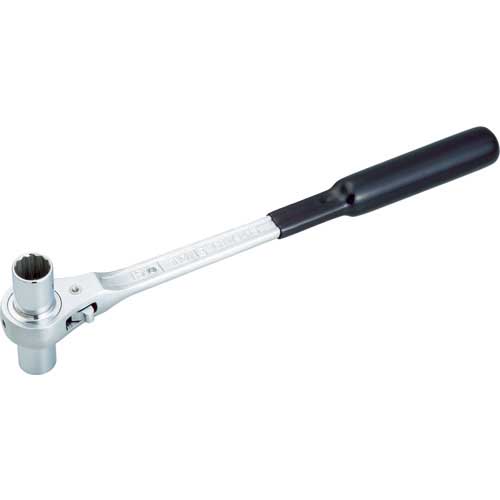 TONE 二輪車整備工具 サイクルラチェットレンチ 全長280mm CRW-1415