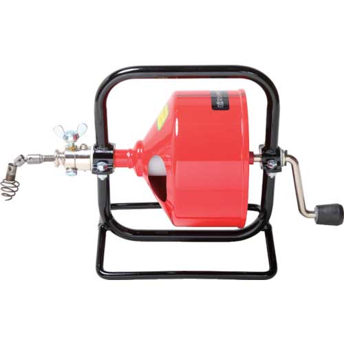 【廃番】ヤスダ 排水管掃除機F3型スタンド型 F3-6-9