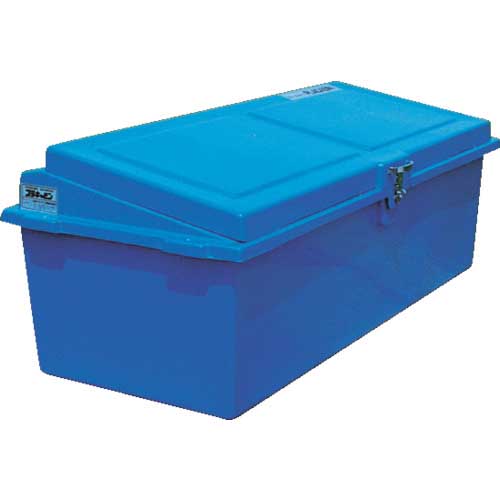 【廃番】ライフパーク 【受注停止中】 プラキャビンH型 中皿なし 外径寸法:間口1500×奥行570×高さ490mm 設置寸法:間口1410×奥行520mm 青 HN