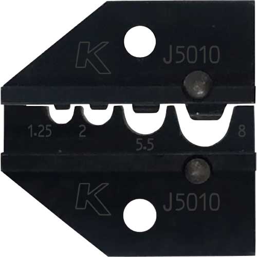 Klauke 専用ダイス JIS裸端子用 1.25〜8sq J5010