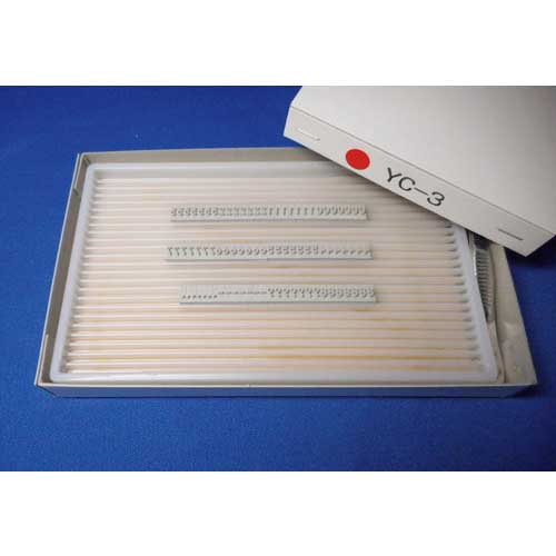 テクノマーク フラットスタンプ・ロールマーカー用差替式ゴム活字