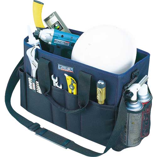 RING STAR ミスターツールバッグMB-4500ブラック/ブルー MB-4500-BK/B