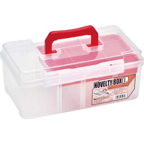 MEIHO ノベルティボックス L レッド NBLR