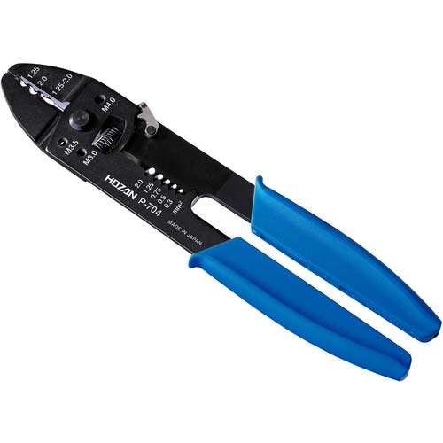 HOZAN 圧着工具 205mm P-704