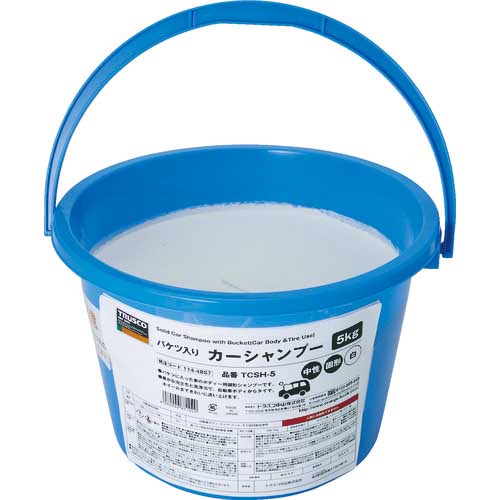 TRUSCO バケツ入り カーシャンプー5KG TCSH-5