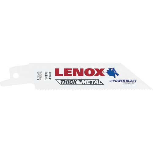 LENOX バイメタルセーバーソーブレード 414R 100mm×14山 (5枚入り) 20550414R